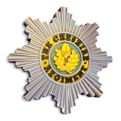 Cheshire Regiment Cap Badge | Full Colour