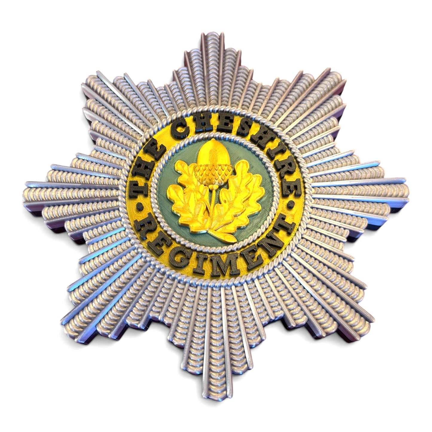 Cheshire Regiment Cap Badge | Full Colour