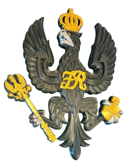 King's Royal Hussars Cap Badge -Precision Military Emblems 