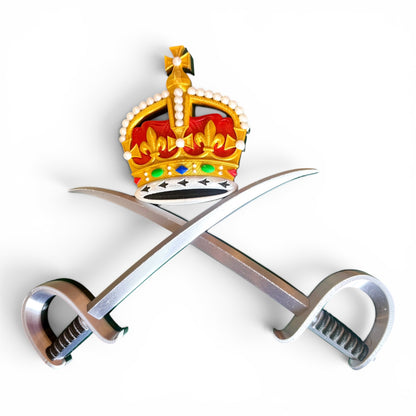 Royal Army Physical Training Corps (RAPTC) King's Crown Cap Badge | Officially Licensed
