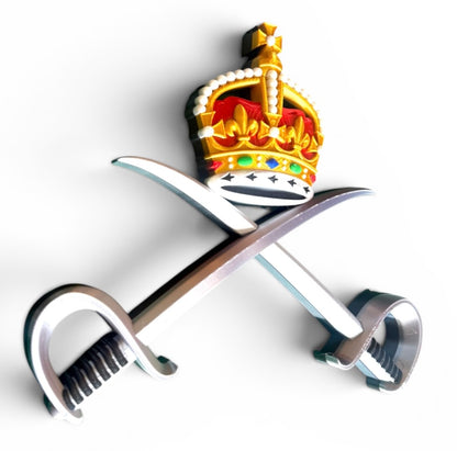 Royal Army Physical Training Corps (RAPTC) King's Crown Cap Badge | Officially Licensed