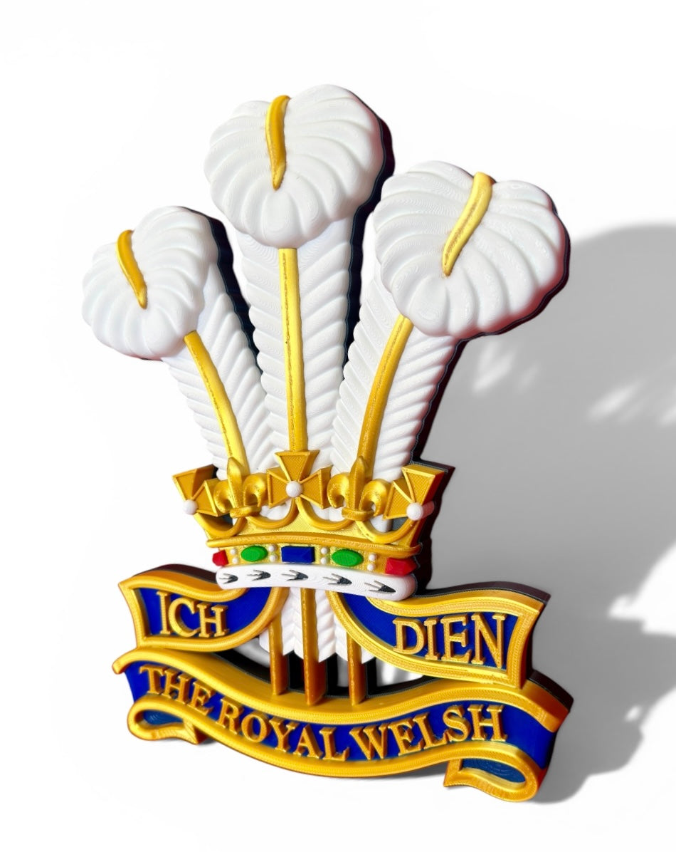 The Royal Welsh Cap Badge - Precision Military Emblems 