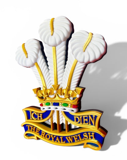 The Royal Welsh Cap Badge - Precision Military Emblems 