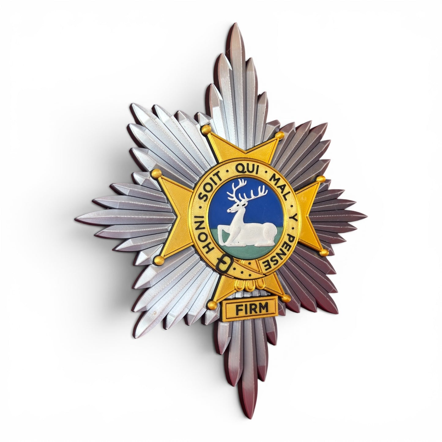 The Worcestershire and Sherwood Foresters Cap Badge - Precision Military Emblems 