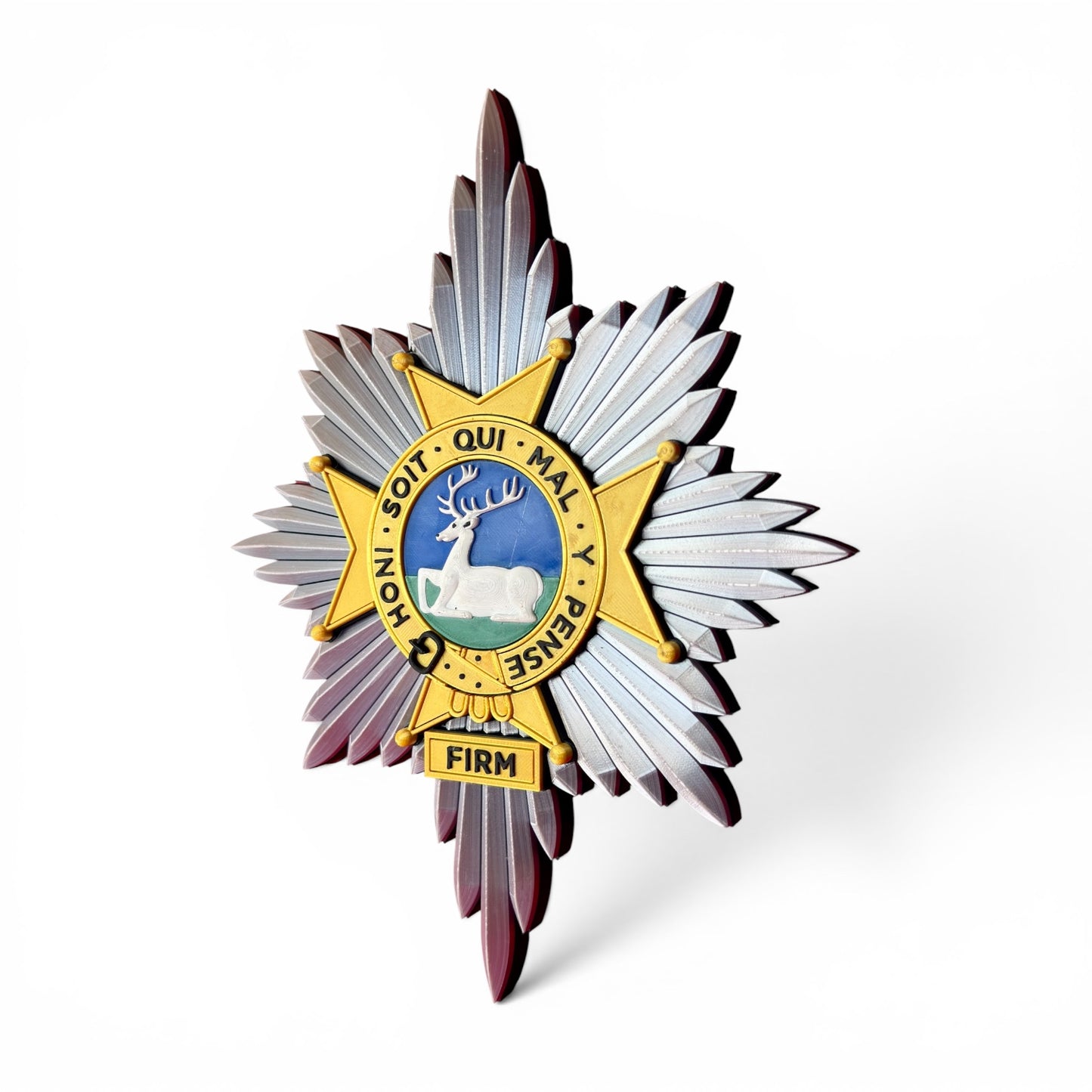 The Worcestershire and Sherwood Foresters Cap Badge - Precision Military Emblems 