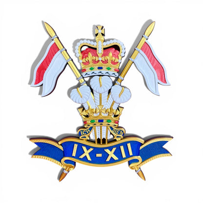 9th/12th Royal Lancers (Prince of Wales) Cap Badge - Precision Militay Emblems 