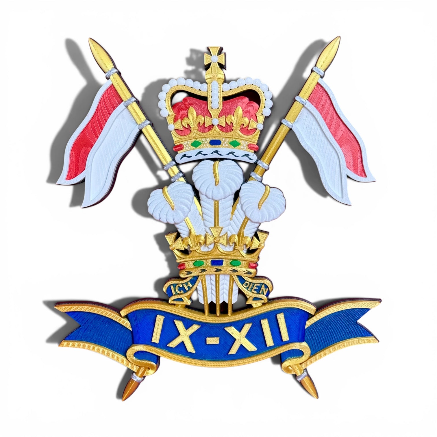 9th/12th Royal Lancers (Prince of Wales) Cap Badge - Precision Militay Emblems 