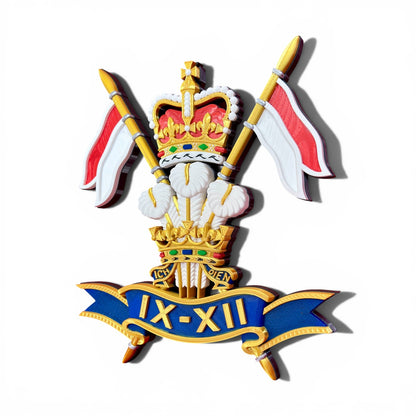 9th/12th Royal Lancers (Prince of Wales) Cap Badge - Precision Militay Emblems 