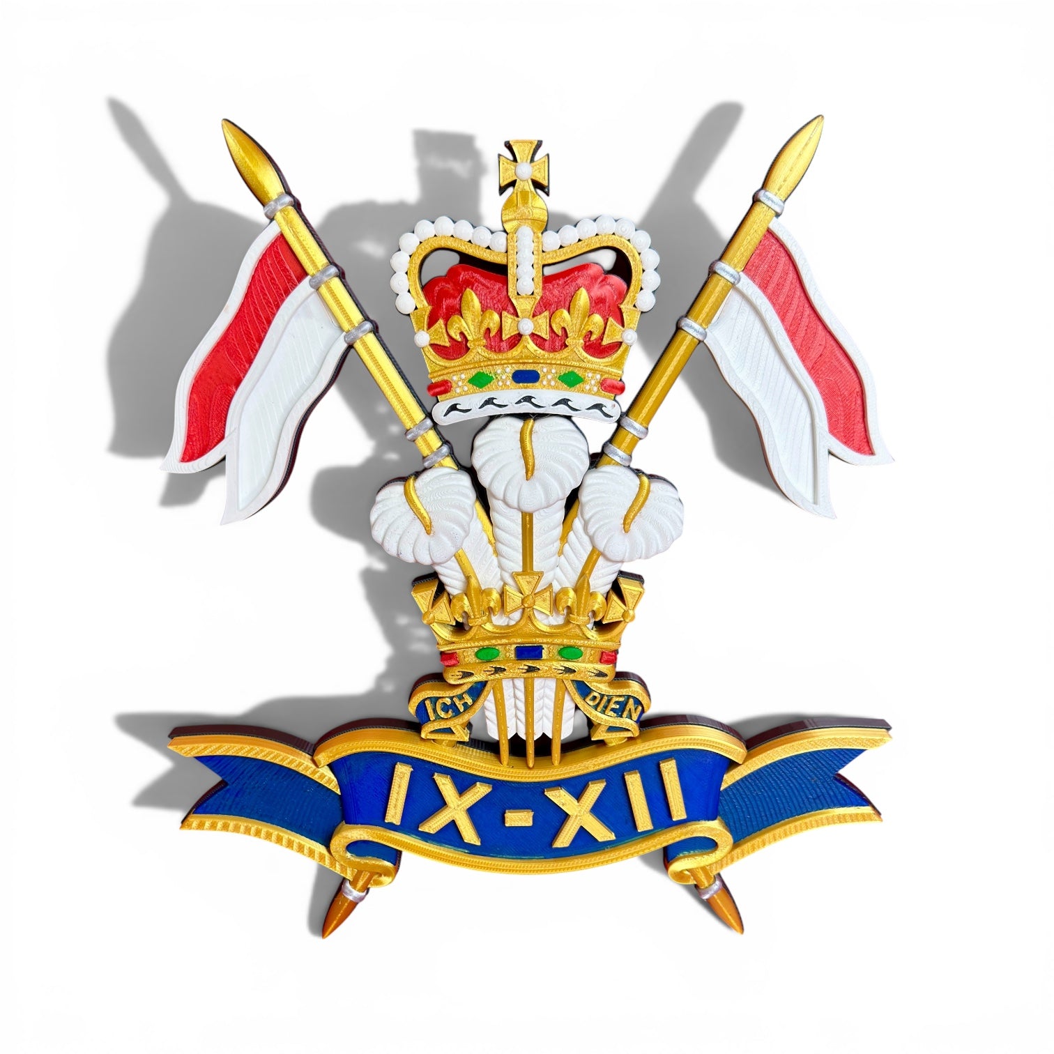 9th/12th Royal Lancers (Prince of Wales) Cap Badge - Precision Militay Emblems 