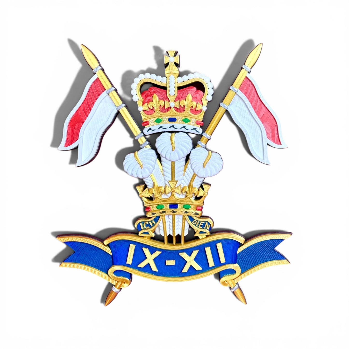 9th/12th Royal Lancers (Prince of Wales) Cap Badge - Precision Militay Emblems 