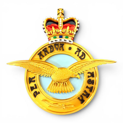 Royal Air Force 3D Printed Emblem Queen's Crown - Precision Military Emblems 