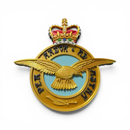 Royal Air Force 3D Printed Emblem Queen's Crown - Precision Military Emblems 