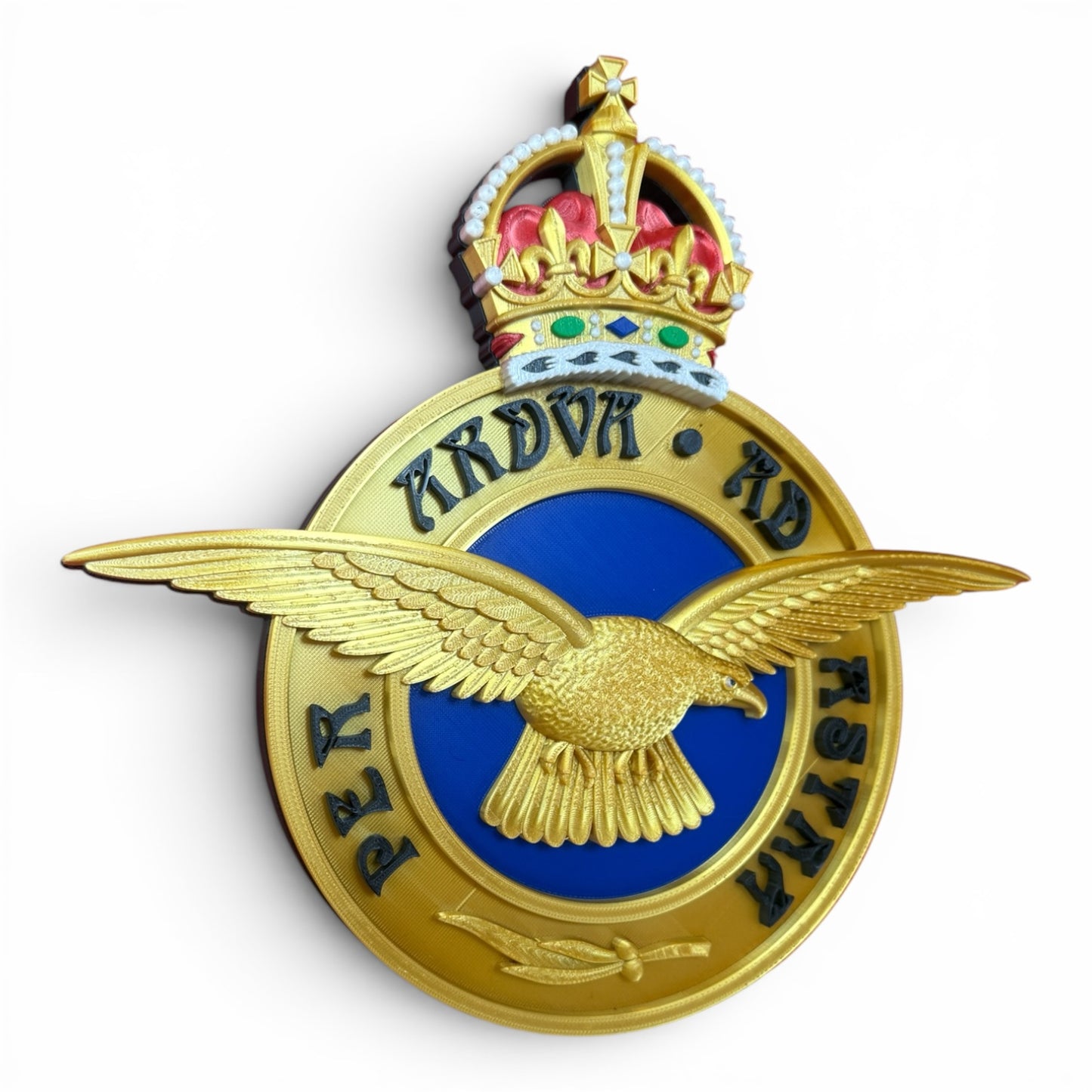 Royal Air Force Emblem King's Crown - Precision Military Emblems 