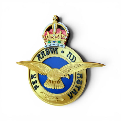 Royal Air Force Emblem King's Crown - Precision Military Emblems 