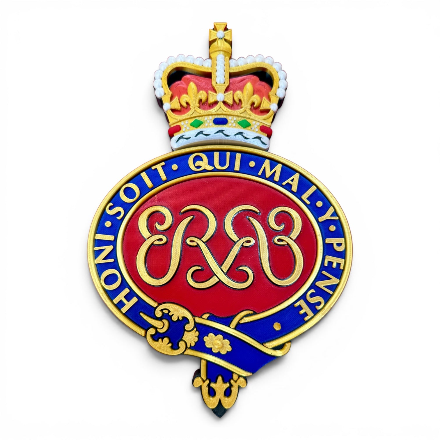 The Grenadier Guards Cypher 3D Printed Queen's Crown - Precision Military Emblems 