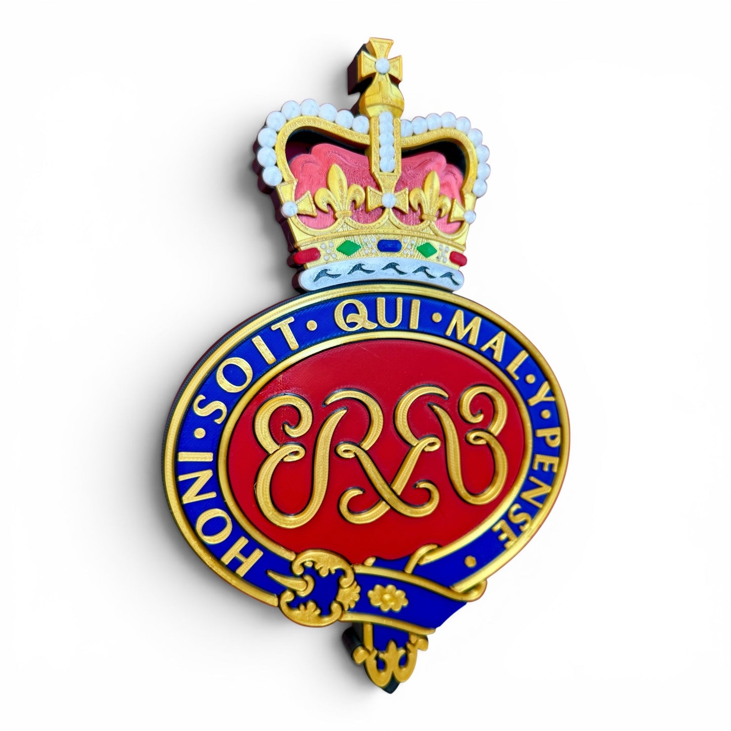 The Grenadier Guards Cypher 3D Printed Queen's Crown - Precision Military Emblems 