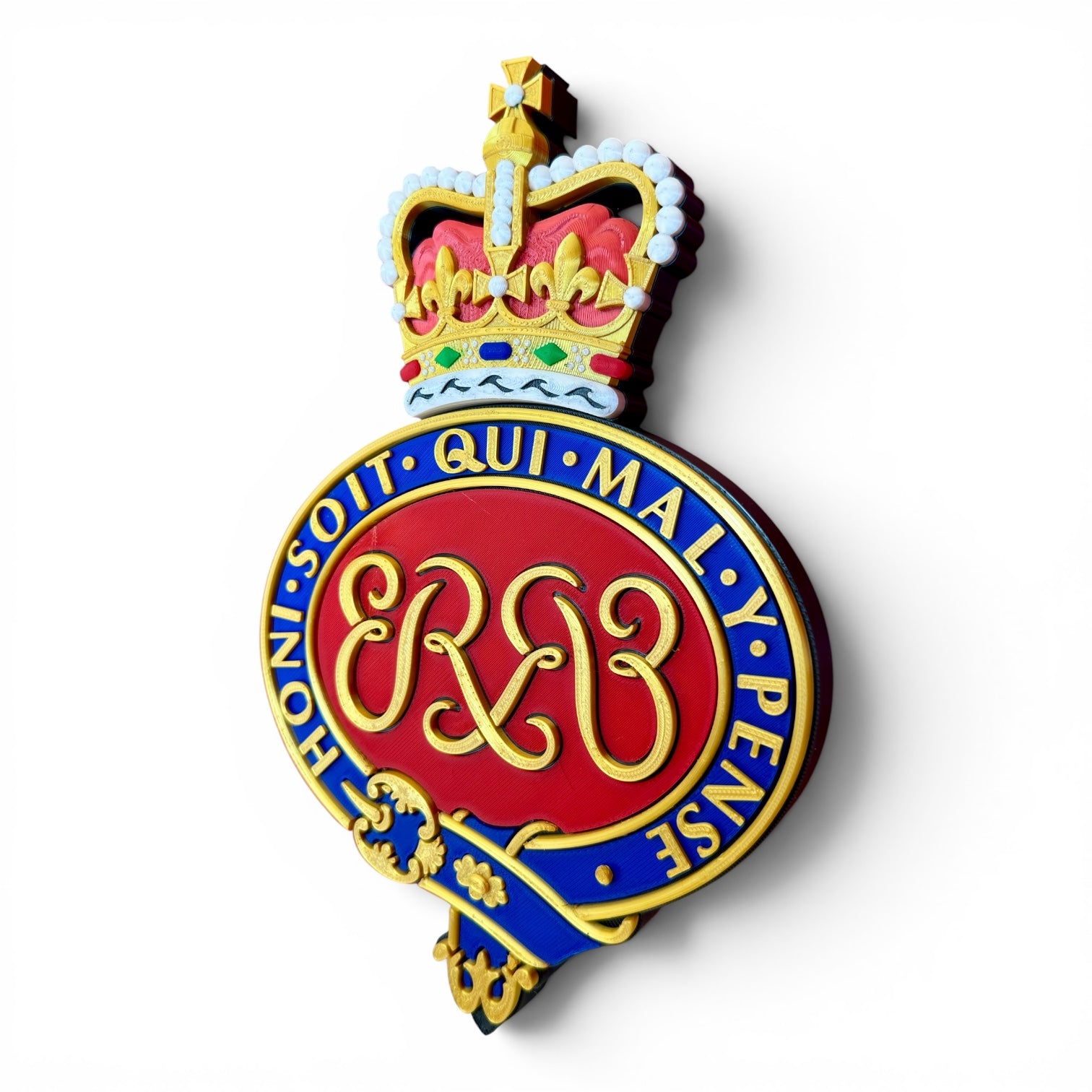 The Grenadier Guards Cypher 3D Printed Queen's Crown - Precision Military Emblems 