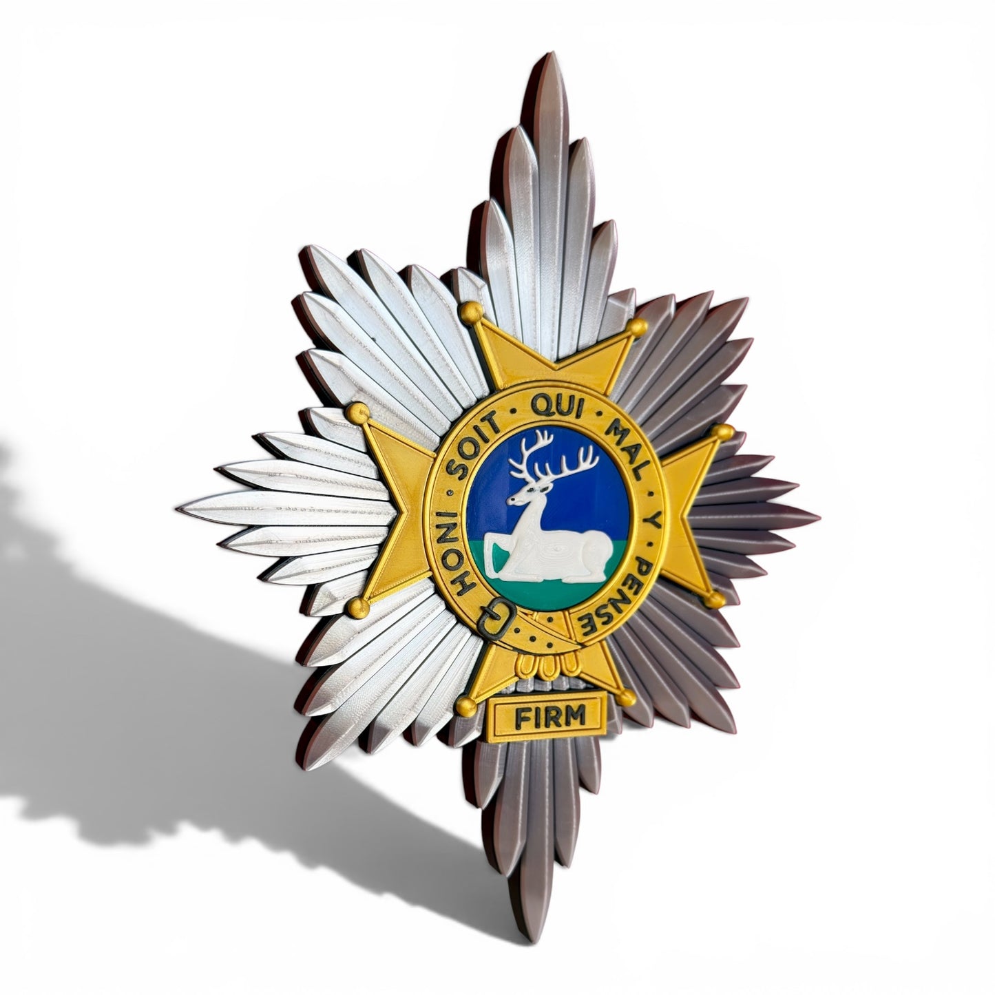 The Worcestershire and Sherwood Foresters Cap Badge - Precision Military Emblems 