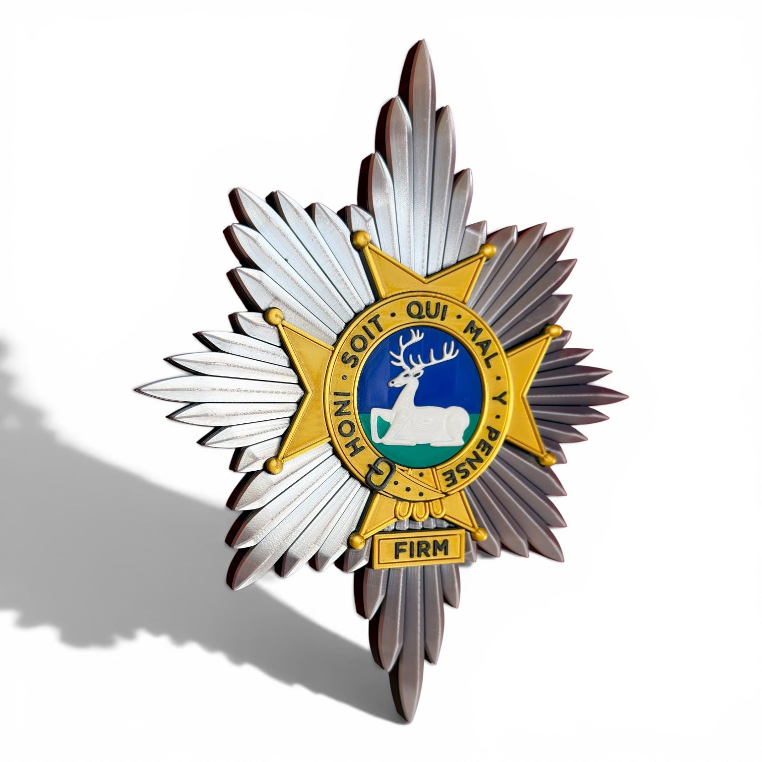 The Worcestershire and Sherwood Foresters Cap Badge - Precision Military Emblems 