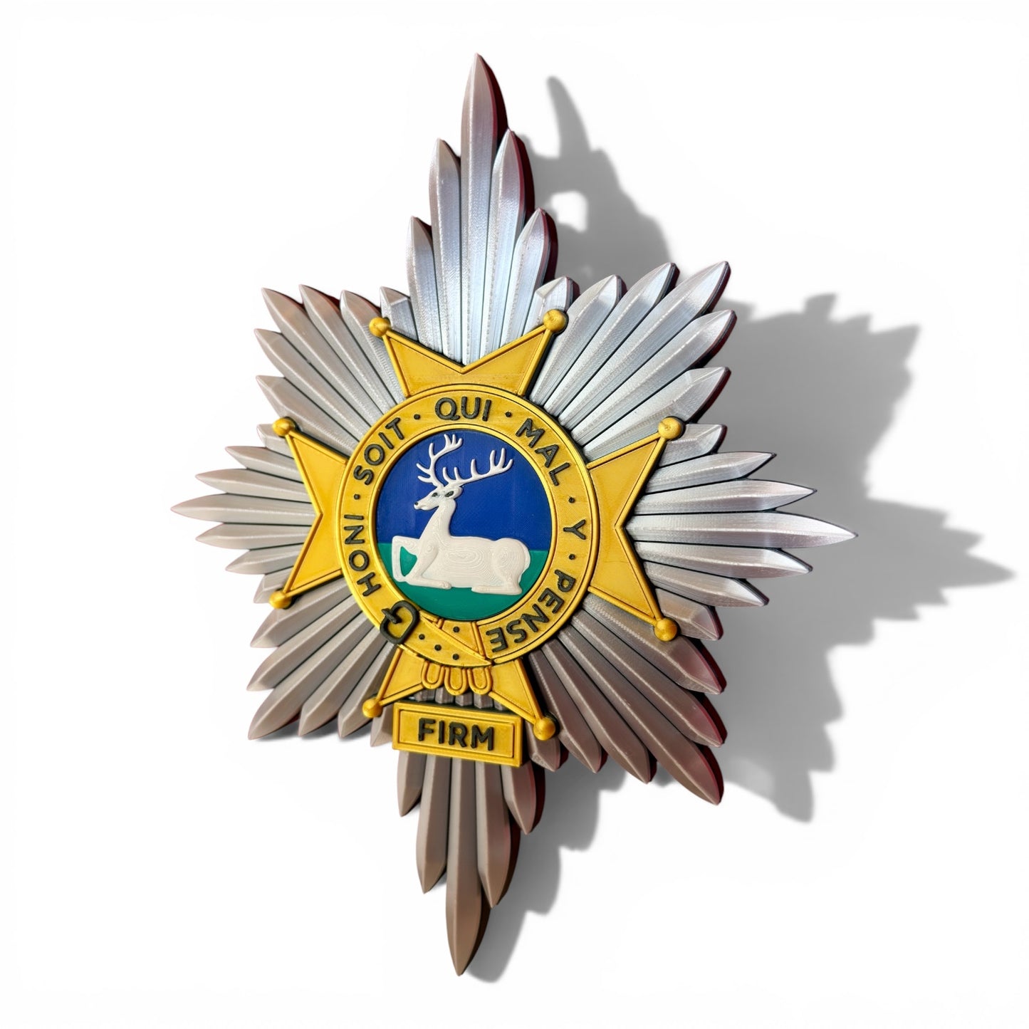 The Worcestershire and Sherwood Foresters Cap Badge - Precision Military Emblems 