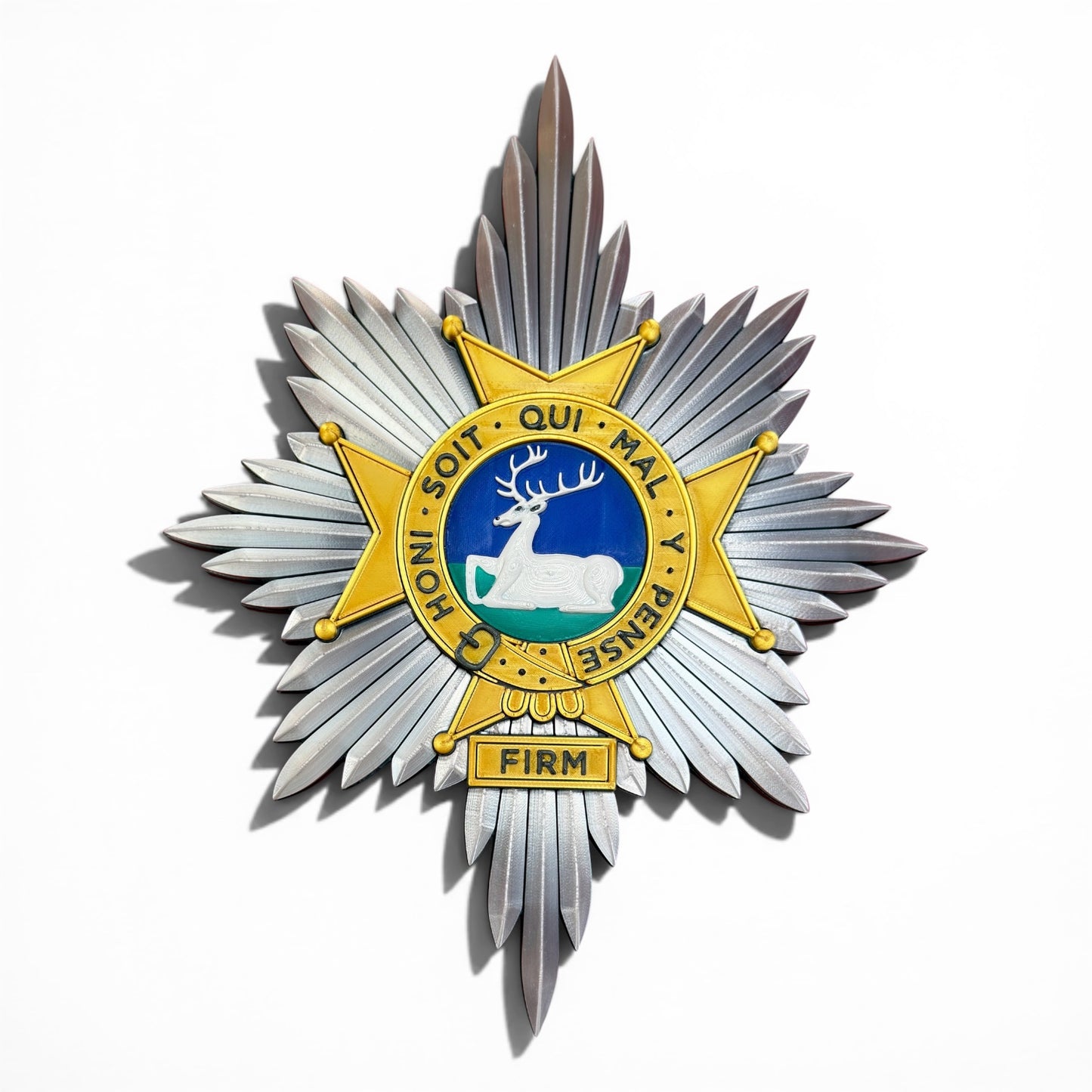The Worcestershire and Sherwood Foresters Cap Badge - Precision Military Emblems 