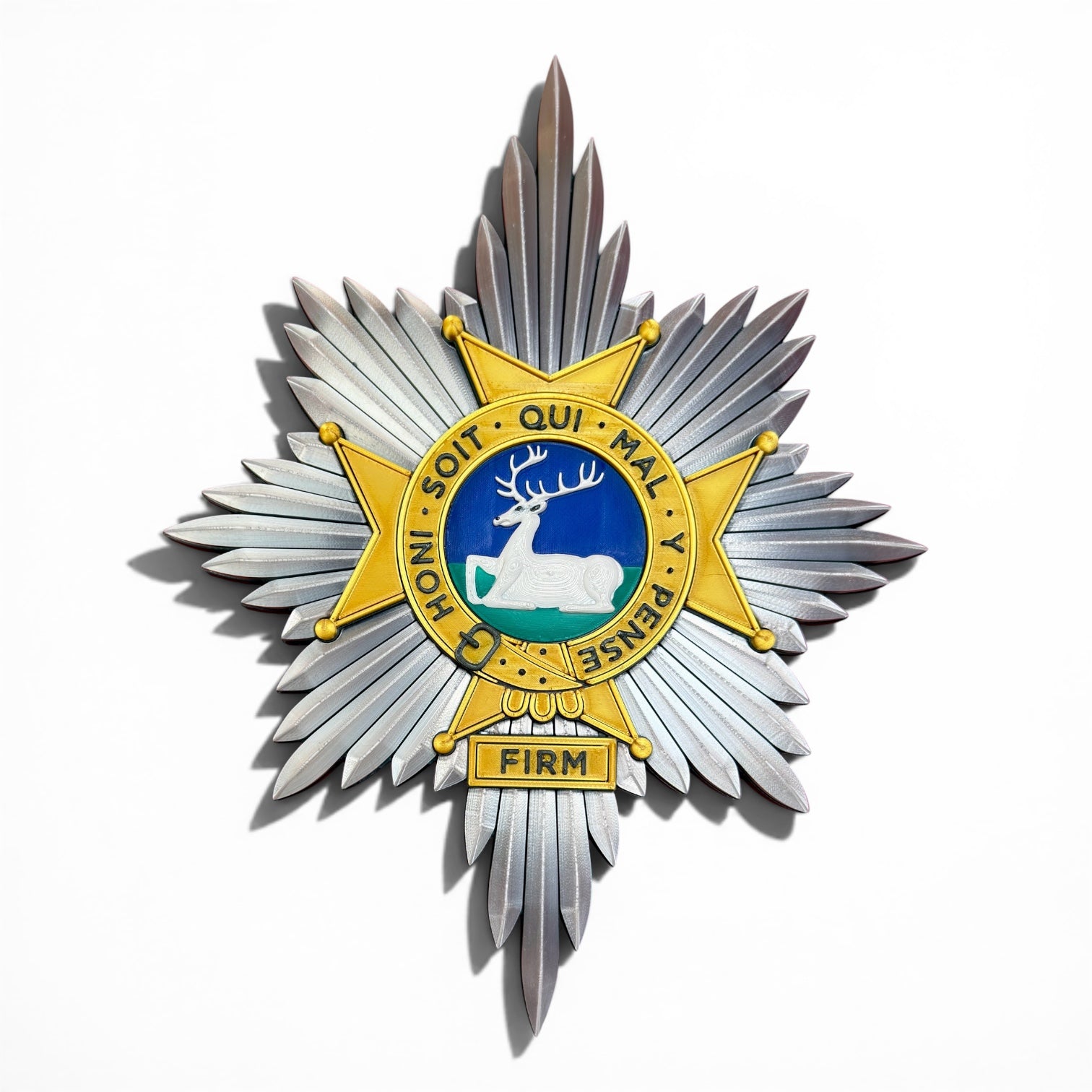 The Worcestershire and Sherwood Foresters Cap Badge - Precision Military Emblems 