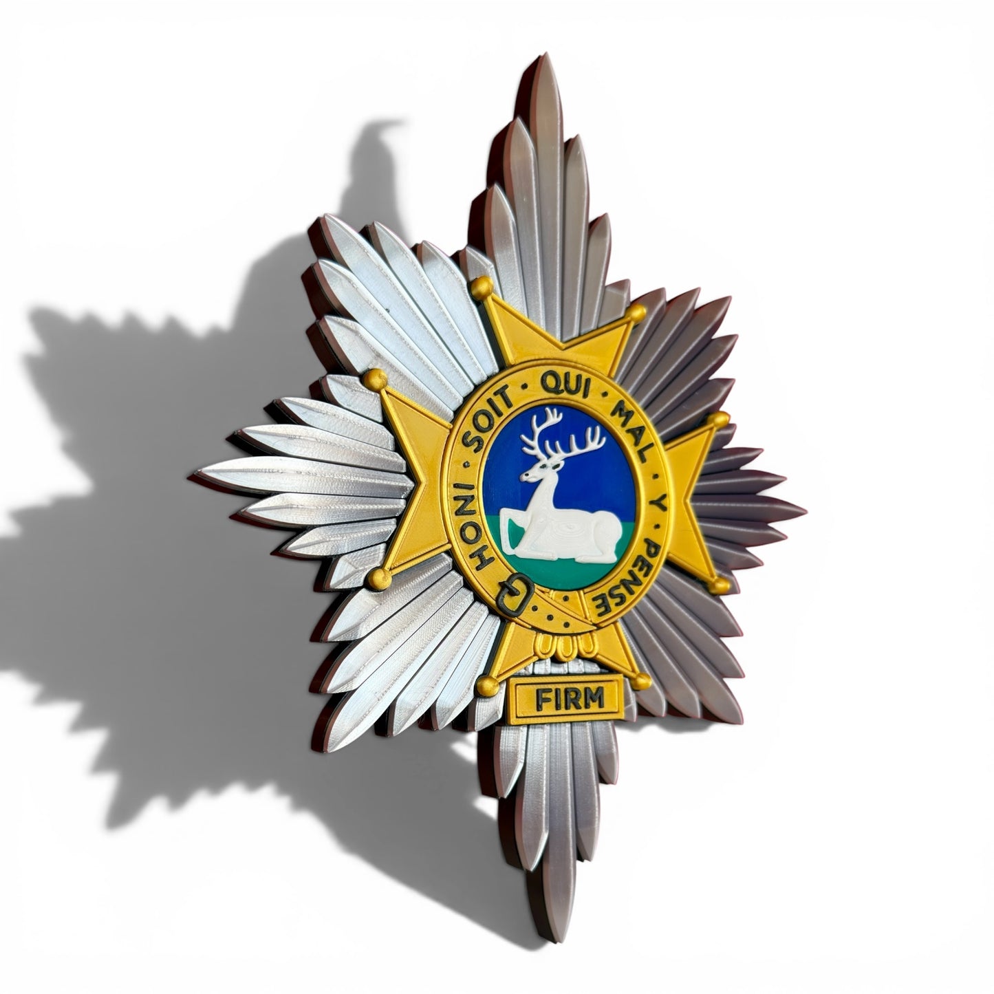 The Worcestershire and Sherwood Foresters Cap Badge - Precision Military Emblems 