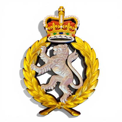 Women's Royal Army Corps 3D Printed Cap Badge - Preciion Military Emblems 