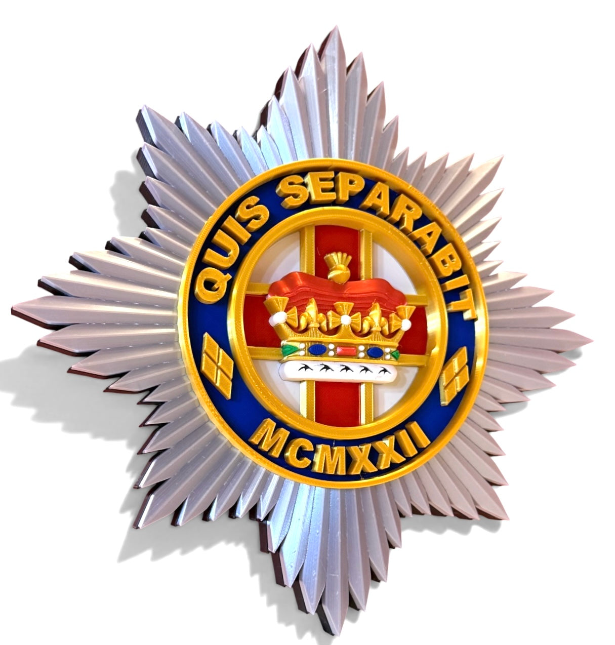 4th/7th Royal Dragoon Guards Cap Badge - Precision Military Emblems 
