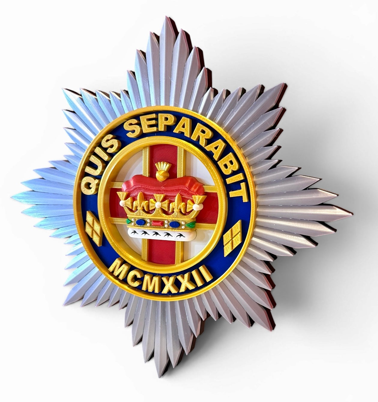 4th/7th Royal Dragoon Guards Cap Badge - Precision Military Emblems 