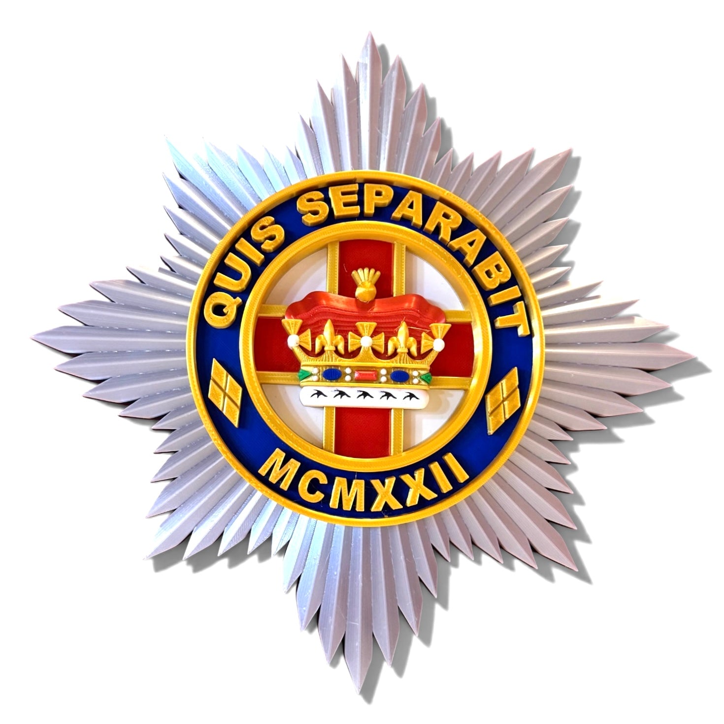 4th/7th Royal Dragoon Guards Cap Badge - Precision Military Emblems 