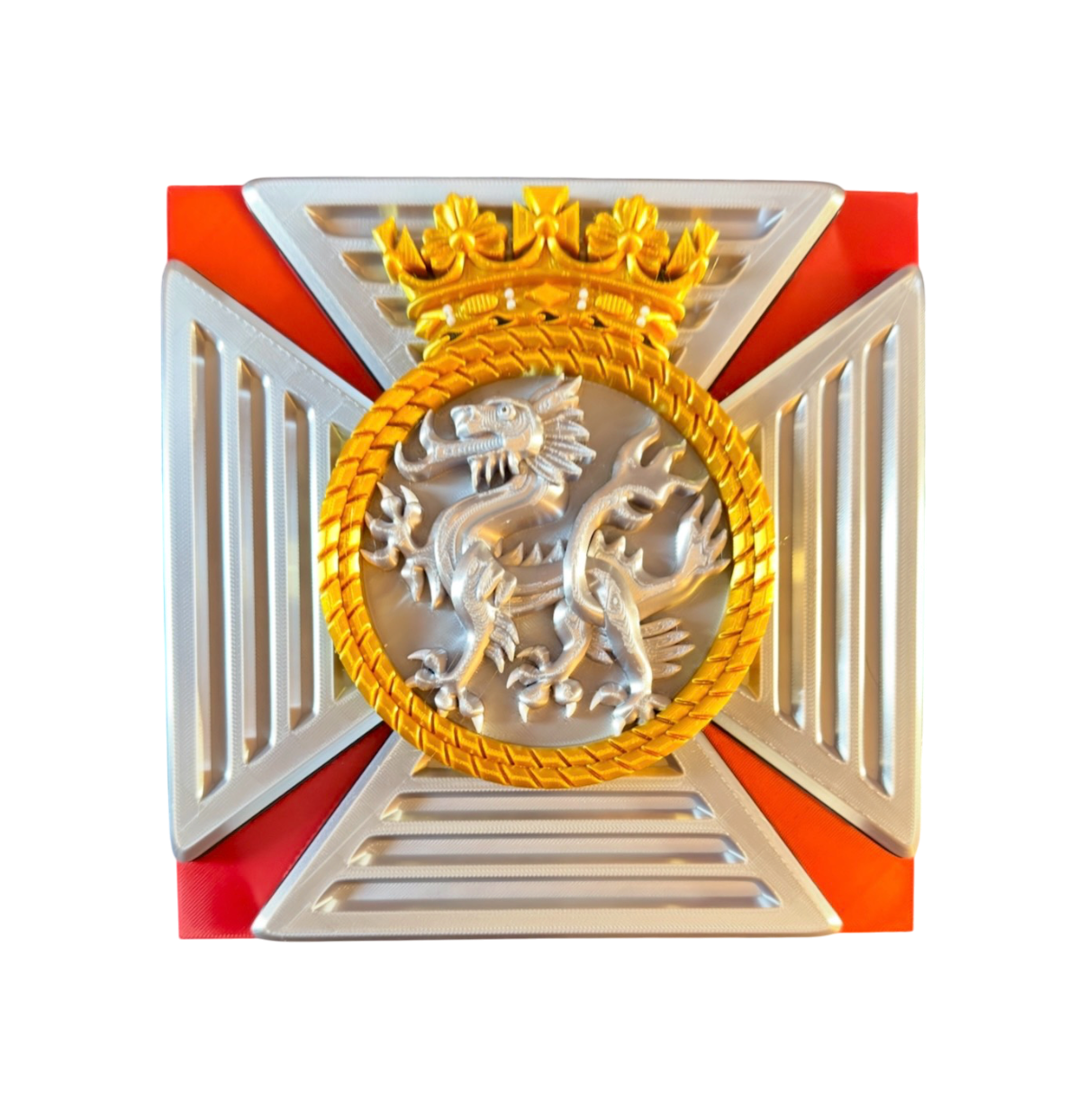 Duke of Edinburgh's Royal Regiment Cap Badge | Brandywine Flash - Precision Military Emblembs 