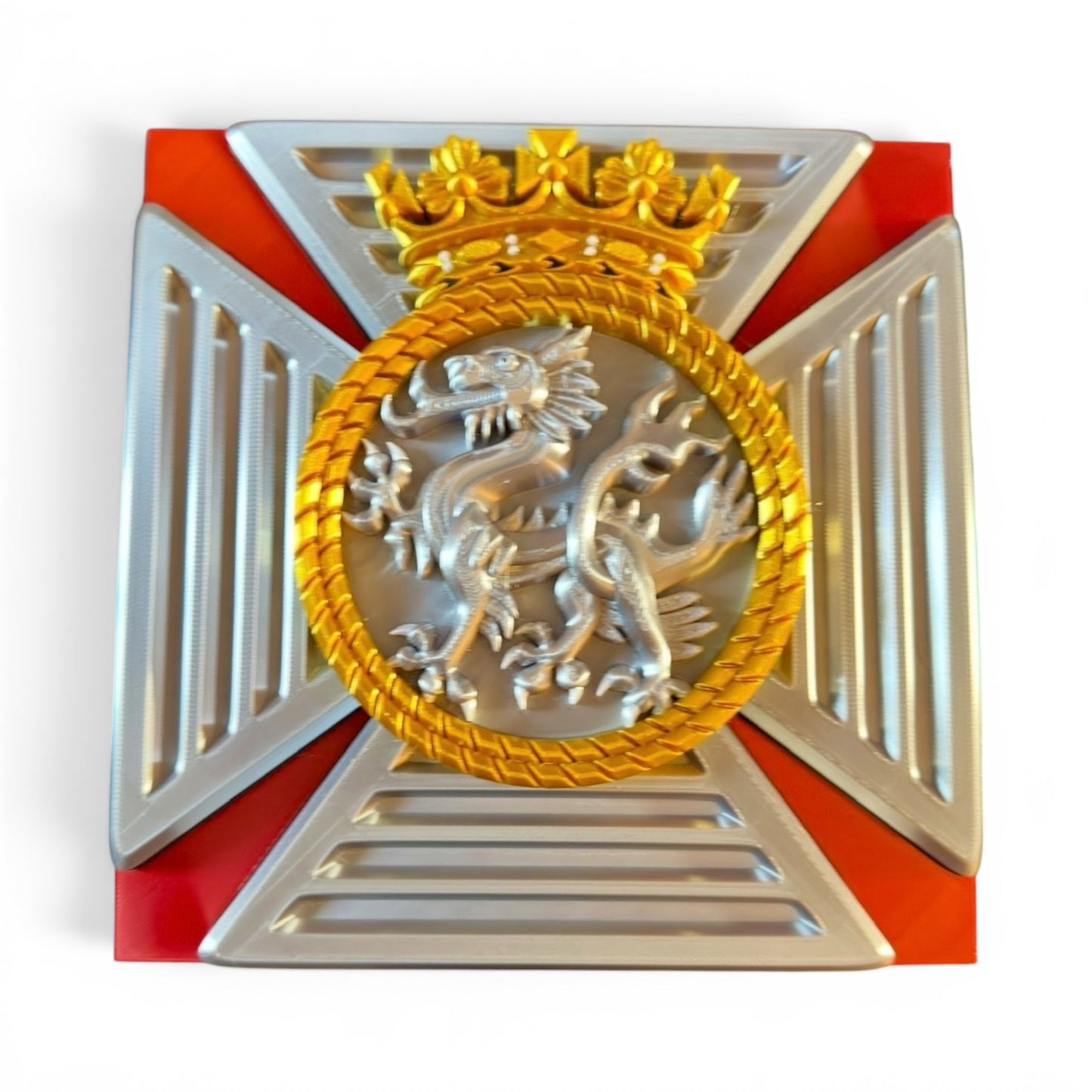 Duke of Edinburgh's Royal Regiment Cap Badge | Brandywine Flash - Precision Military Emblembs 