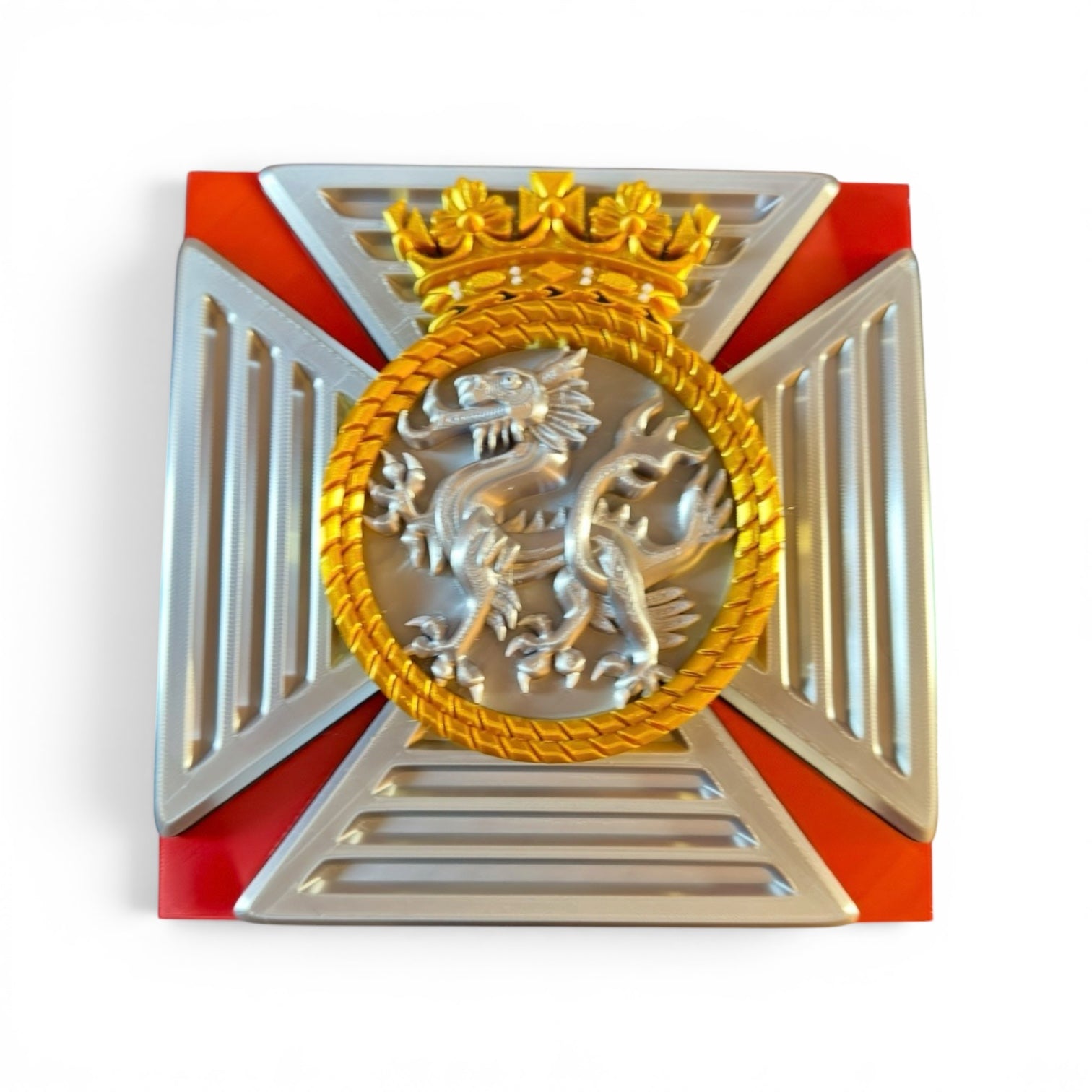 Duke of Edinburgh's Royal Regiment Cap Badge | Brandywine Flash - Precision Military Emblembs 