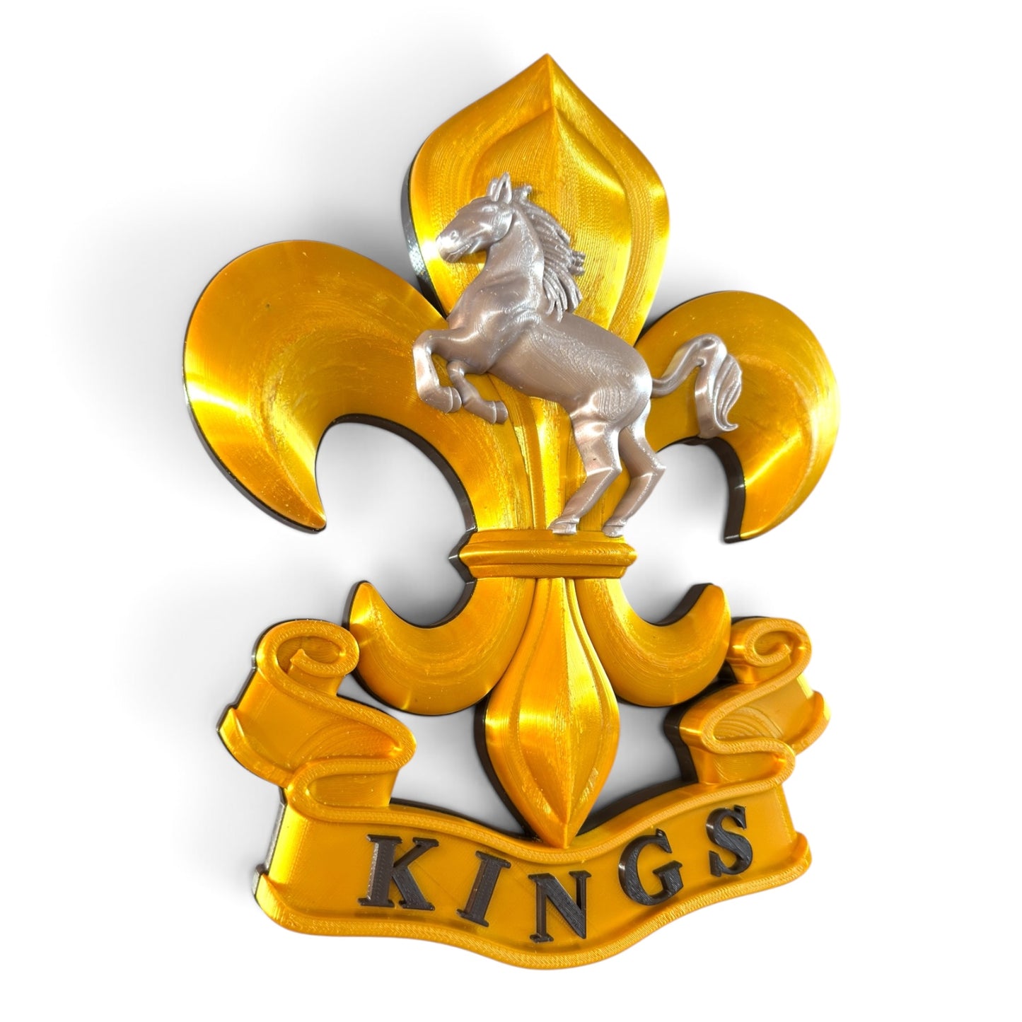 The King's Regiment Cap Badge - Precision Military Emblems 