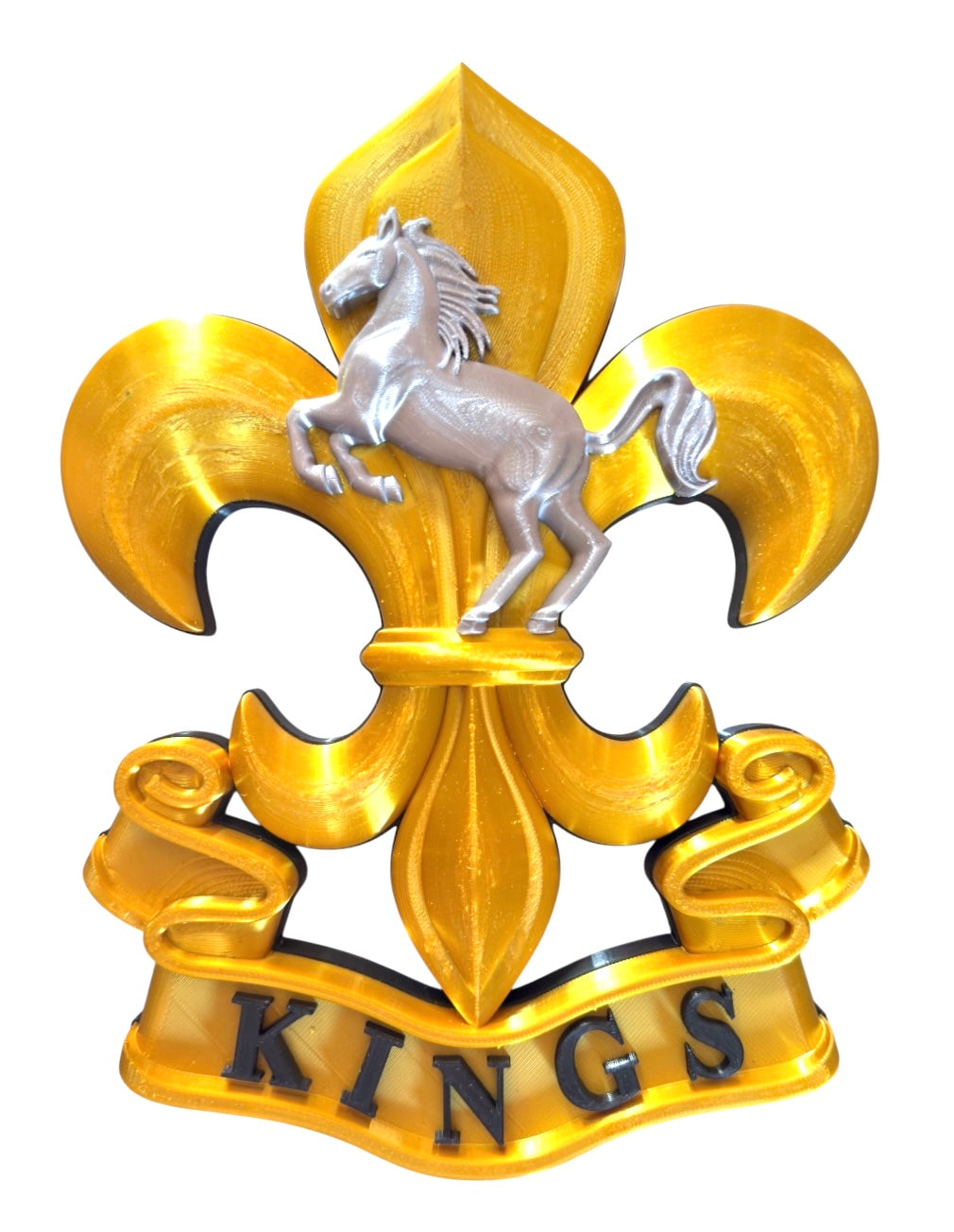 The King's Regiment Cap Badge - Precision Military Emblems 