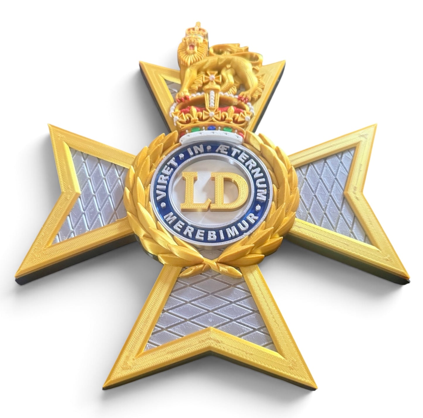 The Light Dragoons Cap Badge – King's Crown - Precision Military Emblems 