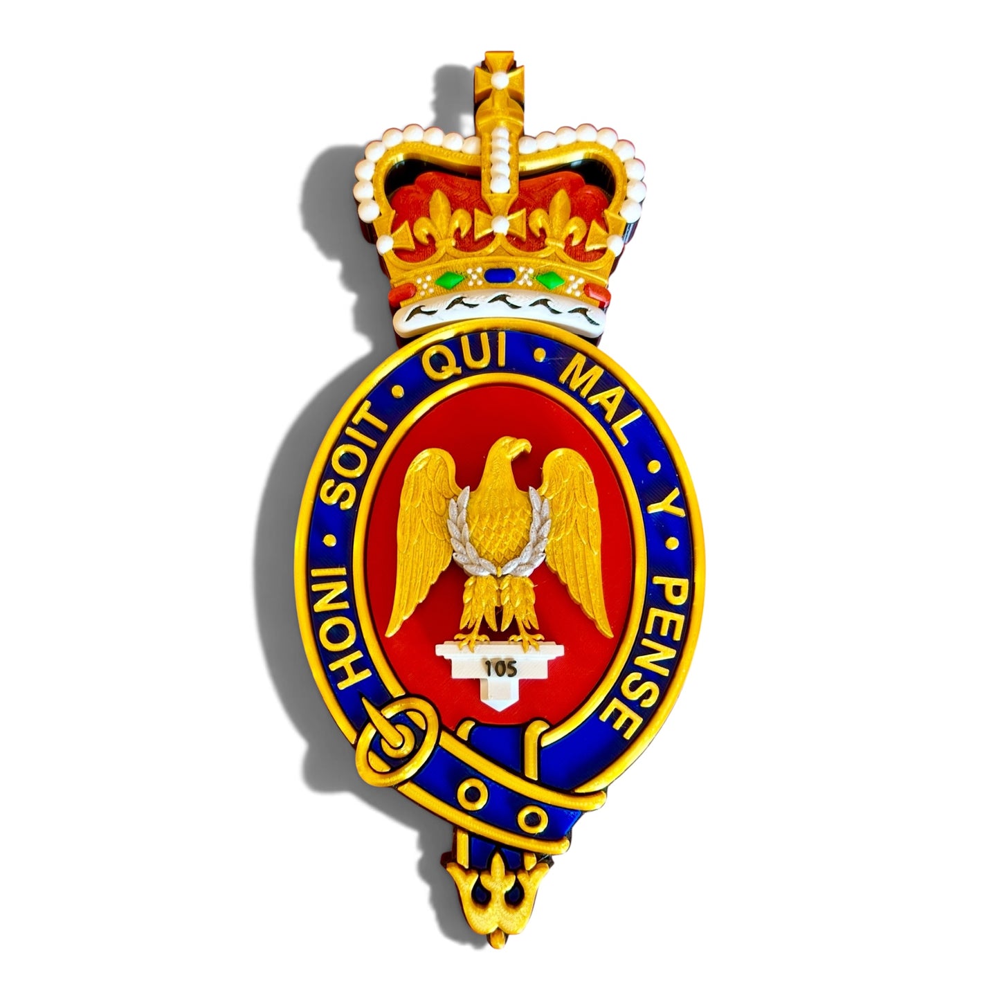 Blues and Royals Cypher Queen's Crown - Precision Military Emblems 