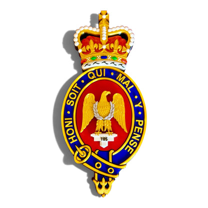 Blues and Royals Cypher Queen's Crown - Precision Military Emblems 