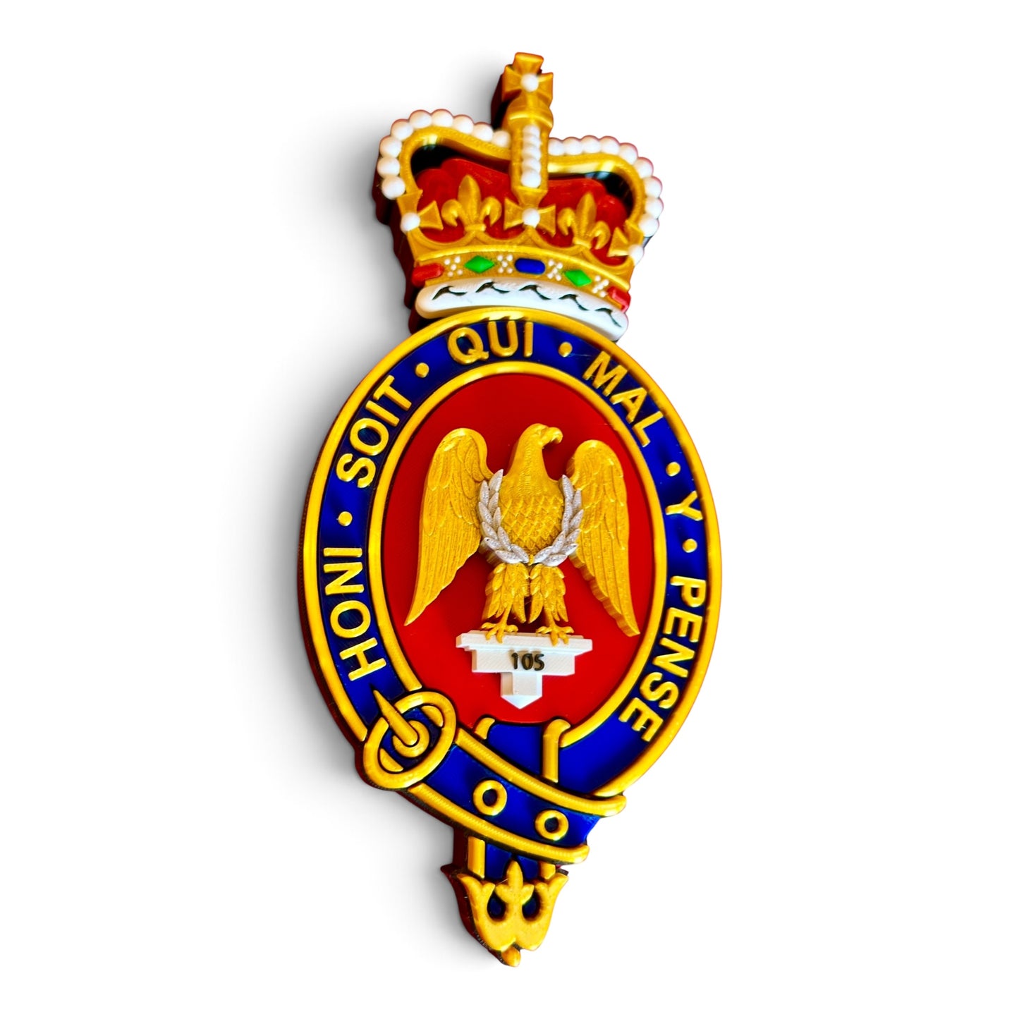 Blues and Royals Cypher Queen's Crown - Precision Military Emblems 