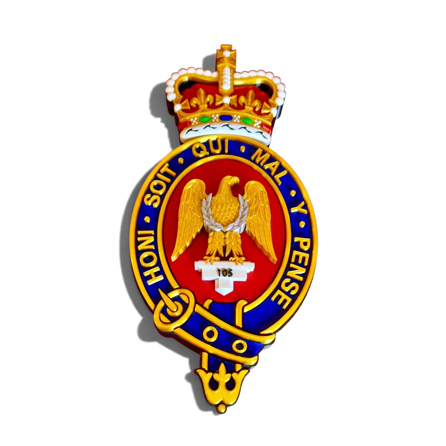 Blues and Royals Cypher Queen's Crown - Precision Military Emblems 