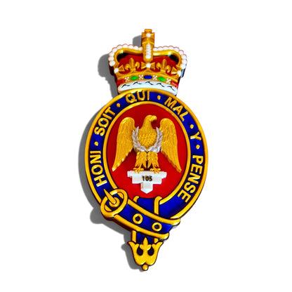 Blues and Royals Cypher Queen's Crown - Precision Military Emblems 