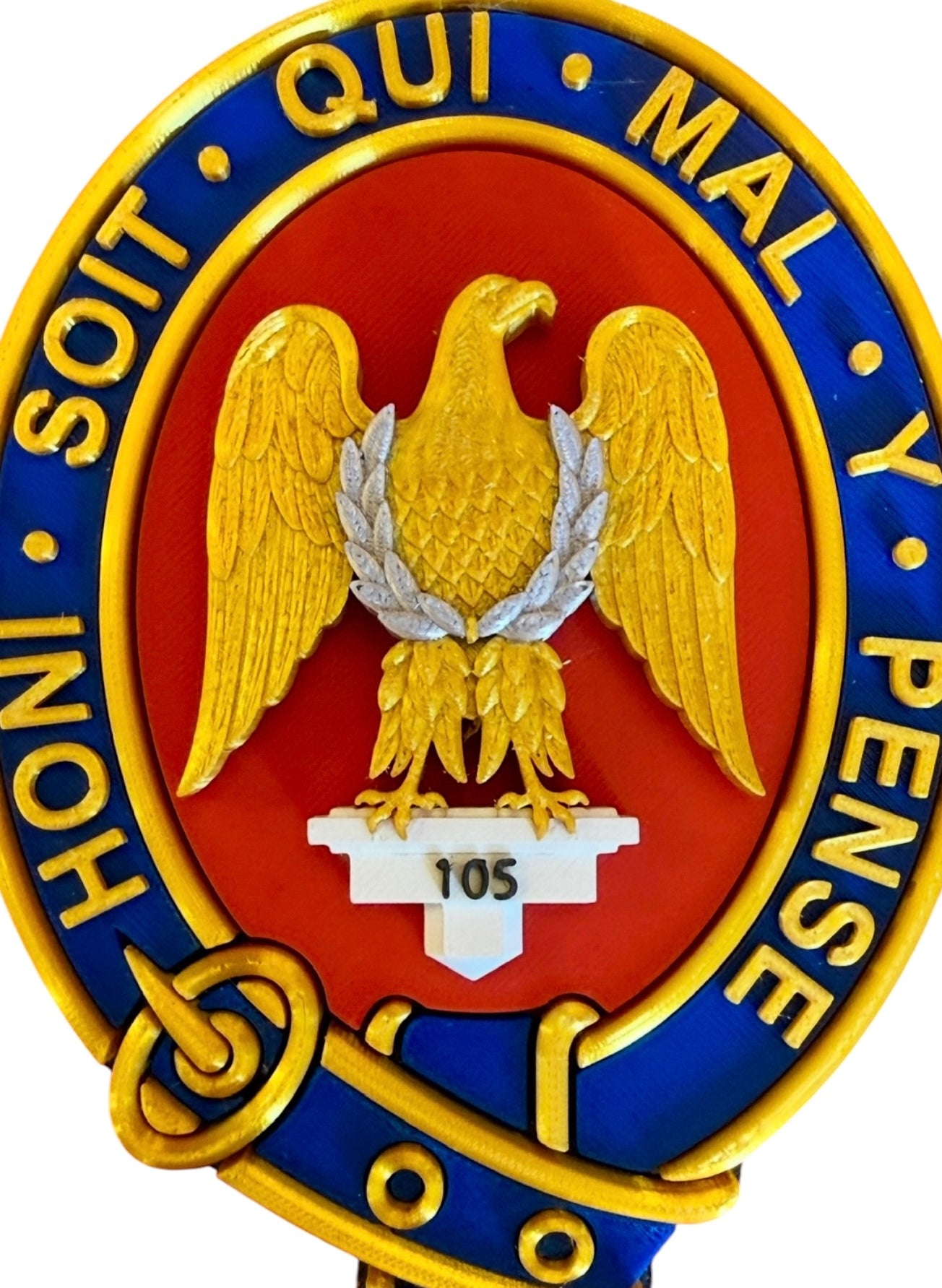 Blues and Royals Cypher Queen's Crown - Precision Military Emblems 