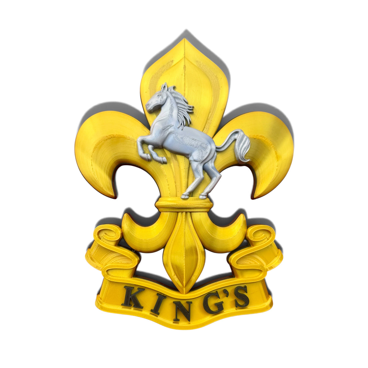 The King's Regiment Cap Badge - Precision Military Emblems 