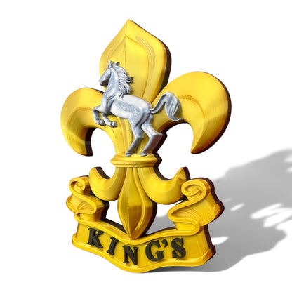 The King's Regiment Cap Badge - Precision Military Emblems 