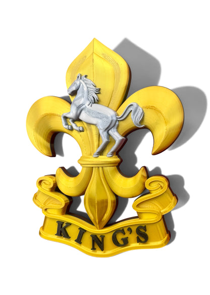 The King's Regiment Cap Badge - Precision Military Emblems 