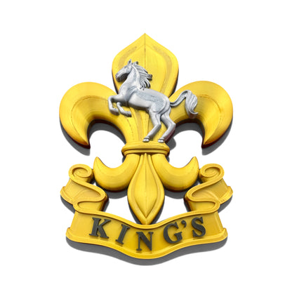 The King's Regiment Cap Badge - Precision Military Emblems 