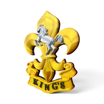 The King's Regiment Cap Badge - Precision Military Emblems 