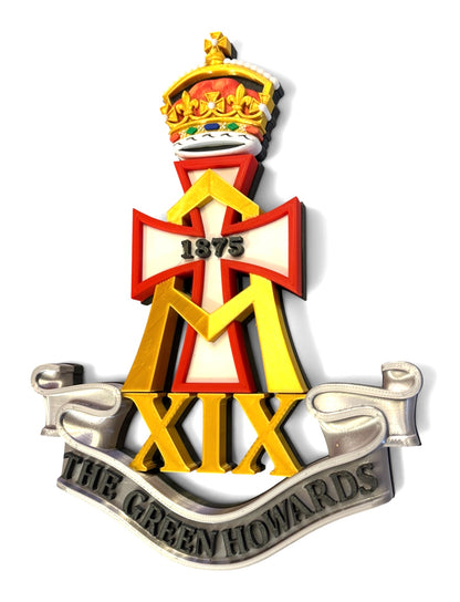 Green Howards Cap Badge | Full Colour - Precision Military Emblems 