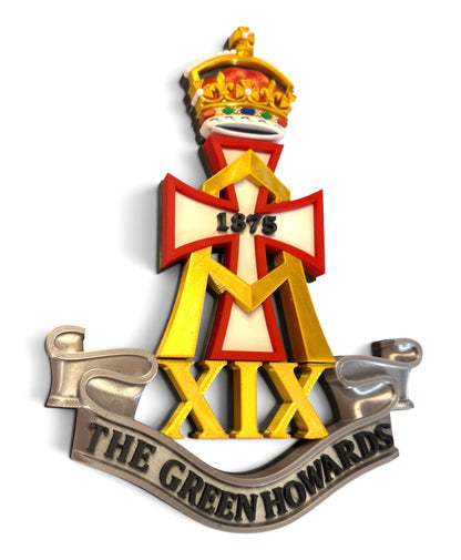 Green Howards Cap Badge | Full Colour - Precision Military Emblems 